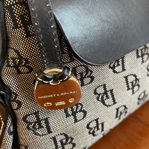 Dooney & Bourke Medium Flap Tassel Shoulder Handbag - Picture 9 of 13